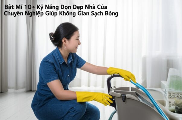 Bật Mí 10+ Kỹ Năng Dọn Dẹp Nhà Cửa Chuyên Nghiệp Giúp Không Gian Sạch Bóng