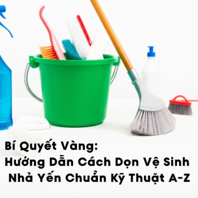 Bí Quyết Vàng: Hướng Dẫn Cách Dọn Vệ Sinh Nhà Yến Chuẩn Kỹ Thuật A-Z