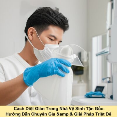 Cách Diệt Gián Trong Nhà Vệ Sinh Tận Gốc: Hướng Dẫn Chuyên Gia & Giải Pháp Triệt Để