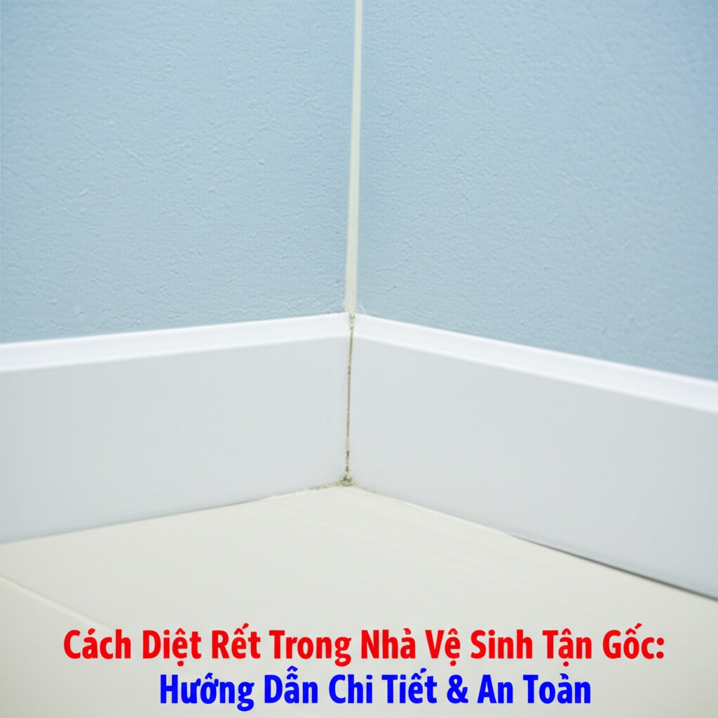 Hình minh họa cho bài viết: Cách Diệt Rết Trong Nhà Vệ Sinh Tận Gốc: Hướng Dẫn Chi Tiết & An Toàn