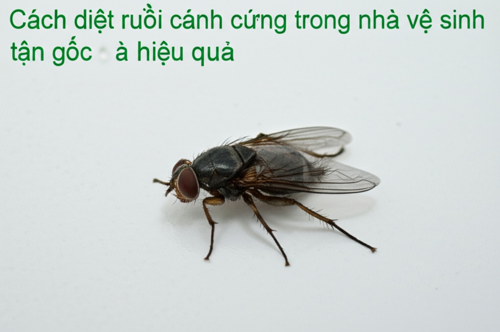 Hình minh họa cho bài viết: Cách diệt ruồi cánh cứng trong nhà vệ sinh tận gốc, an toàn và hiệu quả
