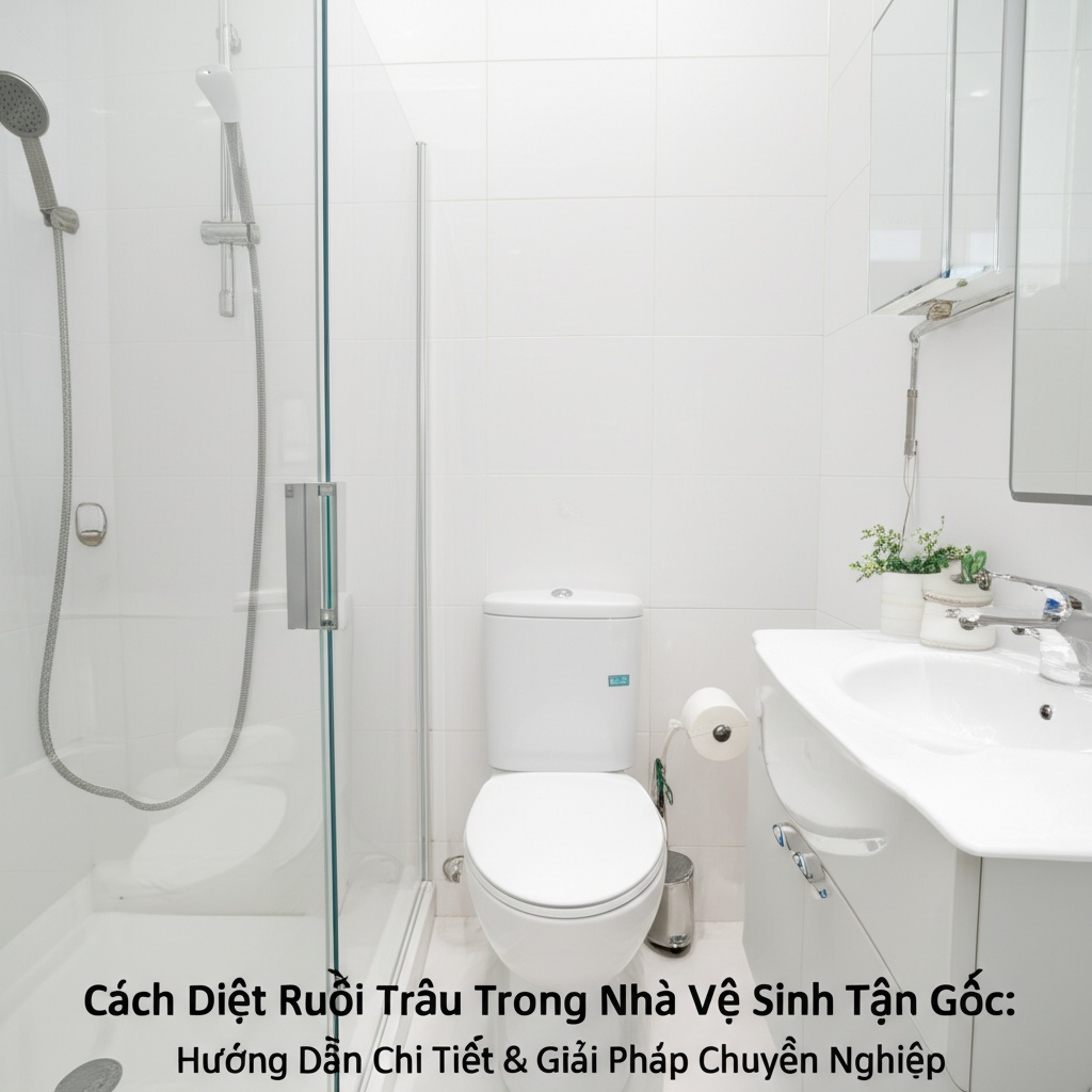 Hình minh họa cho bài viết: Cách Diệt Ruồi Trâu Trong Nhà Vệ Sinh Tận Gốc: Hướng Dẫn Chi Tiết & Giải Pháp Chuyên Nghiệp