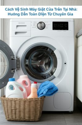 Cách Vệ Sinh Máy Giặt Cửa Trên Tại Nhà: Hướng Dẫn Toàn Diện Từ Chuyên Gia