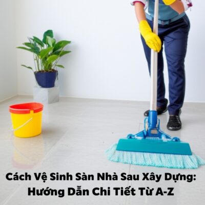 Cách Vệ Sinh Sàn Nhà Sau Xây Dựng: Hướng Dẫn Chi Tiết Từ A-Z
