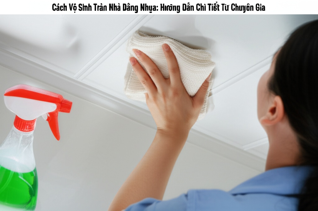 Hình minh họa cho bài viết: Cách Vệ Sinh Trần Nhà Bằng Nhựa: Hướng Dẫn Chi Tiết Từ Chuyên Gia