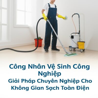 Công Nhân Vệ Sinh Công Nghiệp: Giải Pháp Chuyên Nghiệp Cho Không Gian Sạch Toàn Diện