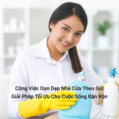 Công Việc Dọn Dẹp Nhà Cửa Theo Giờ: Giải Pháp Tối Ưu Cho Cuộc Sống Bận Rộn