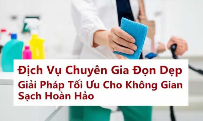Dịch Vụ Chuyên Gia Dọn Dẹp: Giải Pháp Tối Ưu Cho Không Gian Sạch Hoàn Hảo