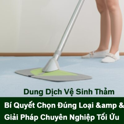 Dung Dịch Vệ Sinh Thảm: Bí Quyết Chọn Đúng Loại & Giải Pháp Chuyên Nghiệp Tối Ưu