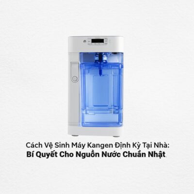 Hướng Dẫn A-Z Cách Vệ Sinh Máy Kangen Định Kỳ Tại Nhà: Bí Quyết Cho Nguồn Nước Chuẩn Nhật