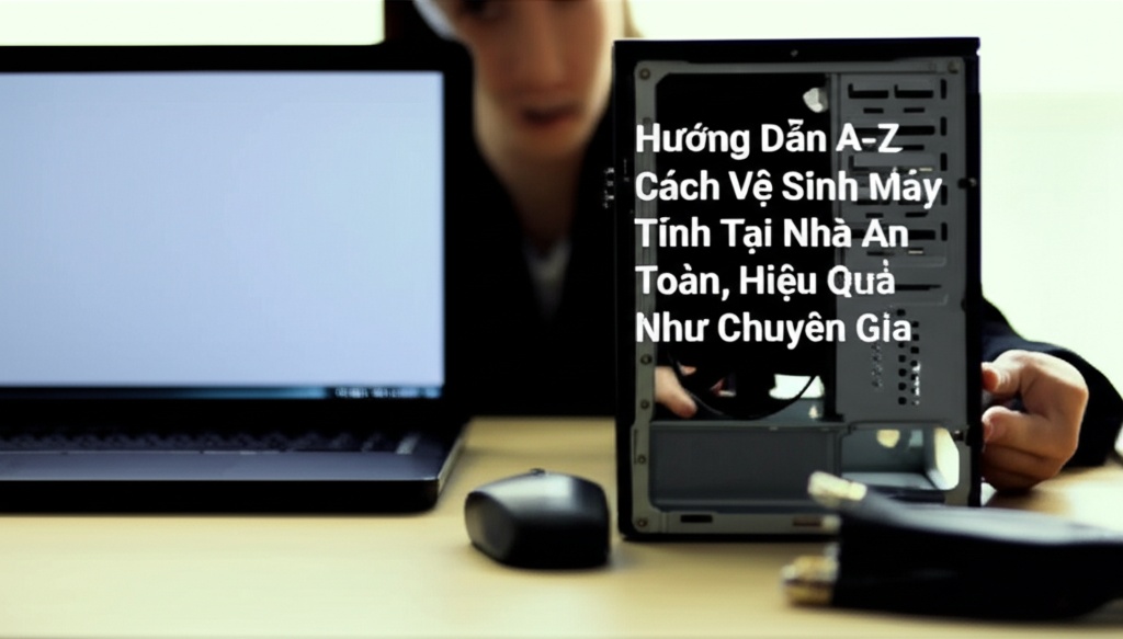 Hình minh họa cho bài viết: Hướng Dẫn A-Z Cách Vệ Sinh Máy Tính Tại Nhà An Toàn, Hiệu Quả Như Chuyên Gia