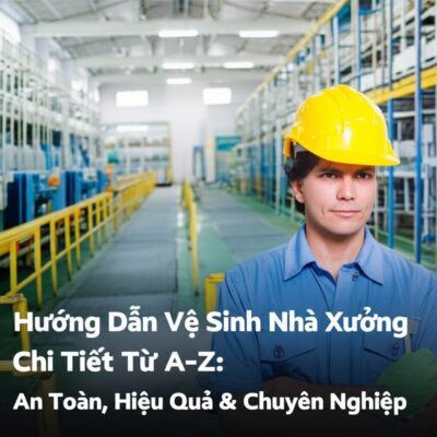 Hướng Dẫn Vệ Sinh Nhà Xưởng Chi Tiết Từ A-Z: An Toàn, Hiệu Quả & Chuyên Nghiệp