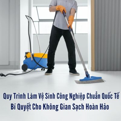 Quy Trình Làm Vệ Sinh Công Nghiệp Chuẩn Quốc Tế: Bí Quyết Cho Không Gian Sạch Hoàn Hảo