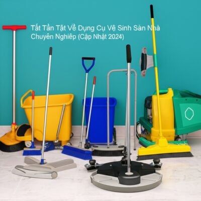 Tất Tần Tật Về Dụng Cụ Vệ Sinh Sàn Nhà Xưởng Chuyên Nghiệp (Cập Nhật 2024)